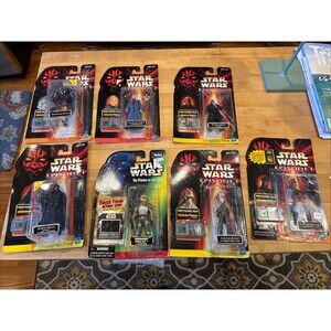Vintage Star Wars 7 Pieces From 1998-1999 Episode 1